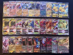 Lot of 150 Pokemon Cards V/VMAX/EX/Full Art/GX/Trainer/Holos Modern Collection - Image 4