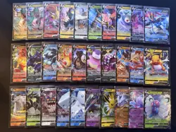 Lot of 150 Pokemon Cards V/VMAX/EX/Full Art/GX/Trainer/Holos Modern Collection - Image 5