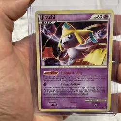 Pokemon Jirachi 1/95 Unleashed Holo Pokemon TCG - LP/NM Nintendo Rare Card - Image 2