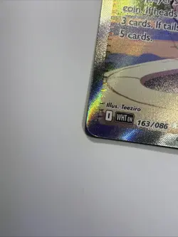 Pokemon TCG Harlequin 163/086 Full Art Ultra Rare Holo Card Sv: White Flare - Image 3