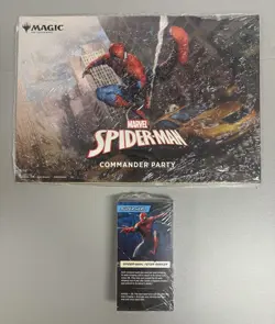 MTG Spider-Man Commander Party Play Aid and Party Cards (Super-Hero & Villains) - Image 1