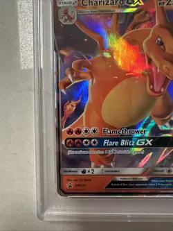 PSA 8 NM-MT Charizard GX SM211 Black Star Promo Hidden Fates Holo Pokemon Card - Image 4