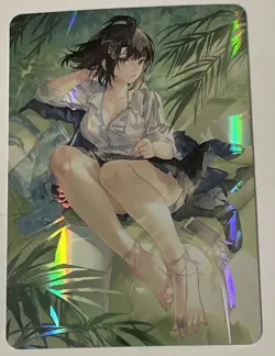 Synthesizer V Art By Atdan Barefeet Goddess Story ACG Anime Waifu Custom Card - Image 1