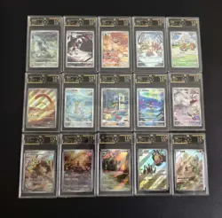 15 Lot [OCD 10] Pokemon Tcg Chinese Card AR Art Rare lapras Absol keldeo SQ - Image 1