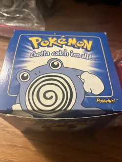 23K Gold Plated Poliwhirl Trading Card 1995 Burger King Pokemon NIP Sealed - Image 2