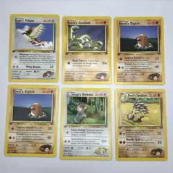 Pokemon 1st Edition Gym Card Lot - Image 1