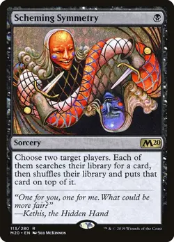 Scheming Symmetry - Core Set 2020 | Magic The Gathering Card - Image 1
