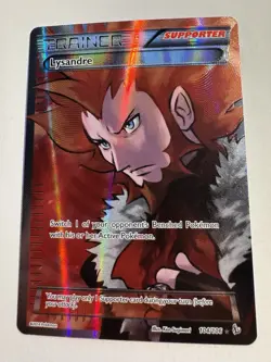 Pokemon XY Flashfire Lysandre Full Art Ultra Rare Card 104/106 - Image 1