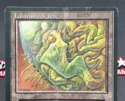 MTG ITALIAN Maze of Ith- DAMAGED -The Dark Magic the Gathering Card - Image 3