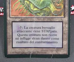 MTG ITALIAN Maze of Ith- DAMAGED -The Dark Magic the Gathering Card - Image 4