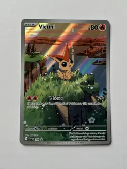 Pokemon Victini Promo Card - SVP 208 Illustration Rare - Near Mint Ships ASAP! - Image 1