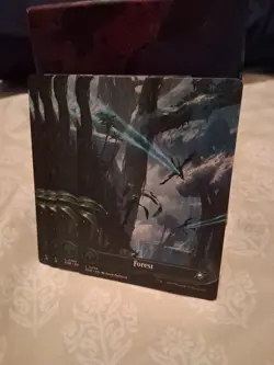 FOREST X4 (266) (FULL ART) X4 Edge Of Eternities EOE Magic MTG MINT CARD - Image 2