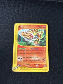 Entei Pokemon TCG Aquapolis 10/147 2003 Near Mint Regular Card - Image 1