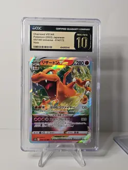 Pokemon Card Charizard VSTAR RRR 14/172 CGC Pristine 10 Japanese Universe - Image 1