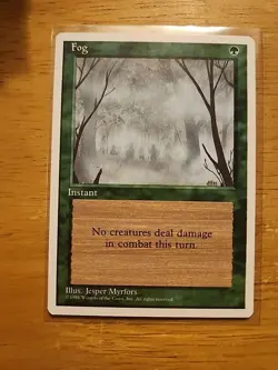 Fog - Fourth Edition 4th - MTG Magic - Common - Green Instant - Image 1
