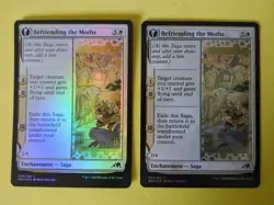 Befriending The Moths / Imperial Moth - Kamigawa: Neon Dynasty - MTG (2x FOIL) - Image 1