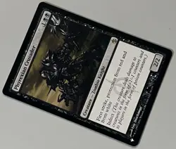 MTG Mirrodin Besieged Phyrexian Crusader Creature - Zombie Knight RARE REGULAR - Image 2