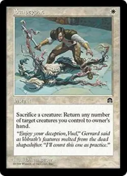 SCAPEGOAT Stronghold MTG White Instant Unc - Image 1