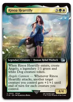 Rinoa Heartilly (Extended Art) #502 (NM) Final Fantasy FIN Magic MTG - Image 1