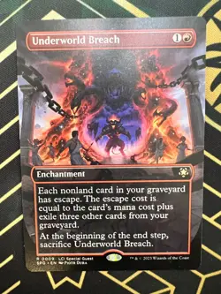 Underworld Breach (Borderless) NM MTG Special Guests Regular - Image 1