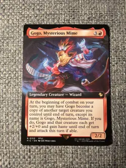 [final fantasy vi] “Gogo, Mysterious Mime” Extended Art (FIC 153, MtG Commander) - Image 1