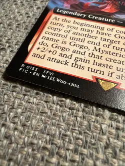 [final fantasy vi] “Gogo, Mysterious Mime” Extended Art (FIC 153, MtG Commander) - Image 3