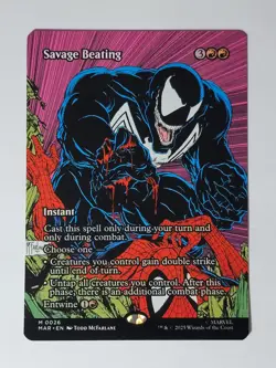 Savage Beating (Borderless) Marvel Eternal-Legal Regular - Image 1