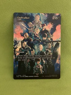 Endwalker / Brainstorm Showcase 0028 Final Fantasy Magic The Gathering MTG EN - Image 1