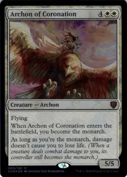 MTG Archon of Coronation (9) | NM Foil | Commander Legends (CMR) - Image 2