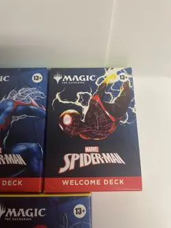 SDCC 2025 Magic The Gathering x Spider-Man Complete Welcome Deck Set (5) SEALED! - Image 4