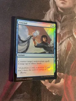 MtG Unwind - NM Foil - Dominaria - Image 1