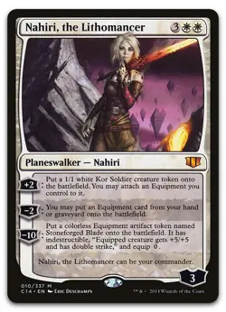 Nahiri, the Lithomancer #10 (LP) Commander 2014 C14 Magic MTG pack fresh - Image 1