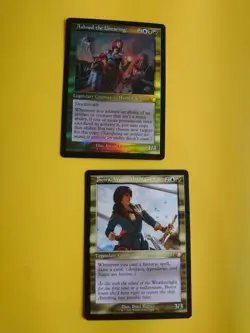 Ashnod, the uncaring (foil) & Jhoira, Weatherlight captain MTG 2 Card. Mythic - Image 1