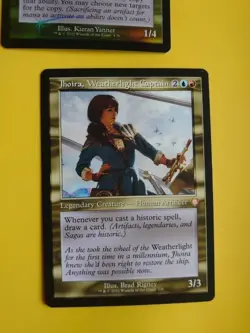 Ashnod, the uncaring (foil) & Jhoira, Weatherlight captain MTG 2 Card. Mythic - Image 2