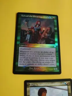 Ashnod, the uncaring (foil) & Jhoira, Weatherlight captain MTG 2 Card. Mythic - Image 4