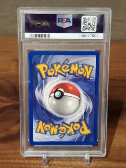 1999 POKEMON GAME #61 SHADOWLESS RATTATA PSA 10 - Image 2