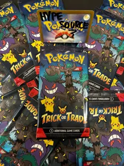 Trick or Trade COMPLETE ART SET Sealed Pokemon TCG Set of 6 Packs 2024 👻🎃 - Image 3