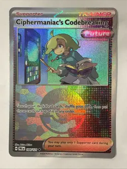 Pokemon TCG Ciphermaniac's Codebreaking 104/131 Prismatic Evolutions Poke Ball - Image 1