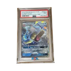2019 Pokemon SWSH SM Black Star Promo Hidden Fates Gyarados GX #SM212 PSA MINT 9 - Image 1