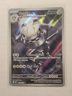 Pokemon Mega Evolution Steelix 150/132 Illustration Rare - Image 1