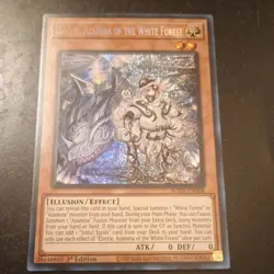 Yu-Gi-Oh! Elzette, Azamina of the White Forest #SUDA-EN008 1st Secret Rare (NM) - Image 1