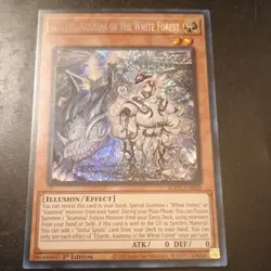 Yu-Gi-Oh! Elzette, Azamina of the White Forest #SUDA-EN008 1st Secret Rare (NM) - Image 2