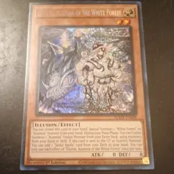 Yu-Gi-Oh! Elzette, Azamina of the White Forest #SUDA-EN008 1st Secret Rare (NM) - Image 4