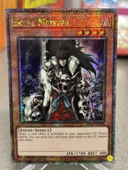 Yu-Gi-Oh Skull Meister RA02-EN005 1st Ed Quarter Century Secret Rare NM - Image 1