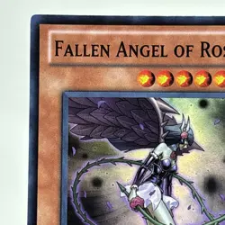 Yu-Gi-Oh! Fallen Angel of Roses PRC1-EN010 1st Edition Super Rare NM - Image 2