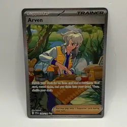 Pokemon Arven 249/198 SV01: Scarlet & Violet Base Set SIR Holo LP Tcg Card - Image 1