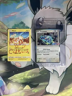 Pokemon TCG Terapagos 161/191 Horizons Stamped Promo Card : Sealed - Image 1