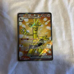 Pokemon TCG Gholdengo EX 231/182SV04 Paradox Rift Full Art Ultra Rare Holo Card - Image 1