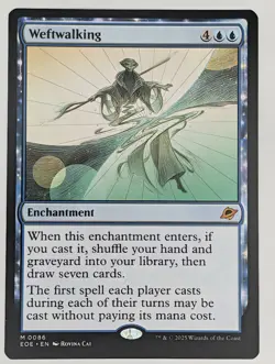 (Regular) Weftwalking (0086) Edge of Eternities Mtg NM - Image 1