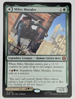 (Regular) Miles Morales (0108) Spider-Man Mtg NM - Image 1